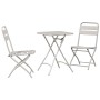 Conjunto bistro 3 pcs Beige Acero en Conjuntos de jardín | Comprar online en Foru.es