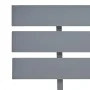 Solid gray pine wood bed frame 90x200 cm by vidaXL, Beds and slatted bases - Ref: Foro24-283166, Price: 90,34 €, Discount: %