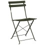 Silla de jardín plegable 2 pcs Verde 42 x 46 x 82cm Metal en Sillas de jardín | Comprar online en Foru.es