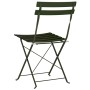 Silla de jardín plegable 2 pcs Verde 42 x 46 x 82cm Metal en Sillas de jardín | Comprar online en Foru.es