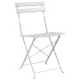 Silla de jardín plegable 2 pcs 42 x 46 x 82cm Metal en Sillas de jardín | Comprar online en Foru.es
