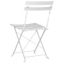 Silla de jardín plegable 2 pcs 42 x 46 x 82cm Metal en Sillas de jardín | Comprar online en Foru.es