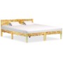 Estructura de cama de madera maciza reciclada 180x200 cm de vidaXL, Camas y somieres - Ref: Foro24-288438, Precio: 152,86 €, ...