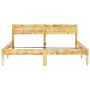 Estructura de cama de madera maciza reciclada 180x200 cm de vidaXL, Camas y somieres - Ref: Foro24-288438, Precio: 152,86 €, ...