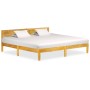 Estructura de cama de madera maciza de mango 200 cm de vidaXL, Camas y somieres - Ref: Foro24-288434, Precio: 162,89 €, Descu...