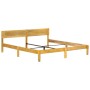 Estructura de cama de madera maciza de mango 200 cm de vidaXL, Camas y somieres - Ref: Foro24-288434, Precio: 162,89 €, Descu...