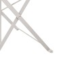 Silla de jardín plegable 2 pcs Beige 42 x 46 x 82cm Metal en Sillas de jardín | Comprar online en Foru.es