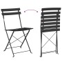 Silla de jardín plegable 2 pcs Antracita 42 x 46 x 82cm Metal en Sillas de jardín | Comprar online en Foru.es