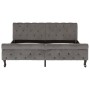 Estructura de cama de terciopelo gris 160x200 cm de vidaXL, Camas y somieres - Ref: Foro24-288561, Precio: 333,62 €, Descuent...