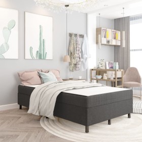 Estructura de cama Box Spring tela gris 120x200 cm de vidaXL, Camas y somieres - Ref: Foro24-287463, Precio: 145,77 €, Descue...