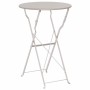 Mesa de Bistró Beige Ø 50 x 71 cm en Mesas de jardín | Comprar online en Foru.es