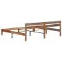 Estructura de cama de madera maciza de sheesham 200x200 cm de vidaXL, Camas y somieres - Ref: Foro24-288414, Precio: 169,36 €...