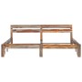 Estructura de cama de madera maciza de sheesham 200x200 cm de vidaXL, Camas y somieres - Ref: Foro24-288414, Precio: 170,90 €...