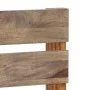 Estructura de cama de madera maciza de sheesham 200x200 cm de vidaXL, Camas y somieres - Ref: Foro24-288414, Precio: 169,36 €...