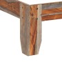 Estructura de cama de madera maciza de sheesham 200x200 cm de vidaXL, Camas y somieres - Ref: Foro24-288414, Precio: 170,90 €...