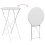 Conjunto de Bistro Plegable 3 pcs Acero en Conjuntos de jardín | Comprar online en Foru.es