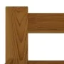 Honey brown solid pine wood bed frame 160x200 cm by vidaXL, Beds and slatted bases - Ref: Foro24-322009, Price: 119,79 €, Dis...