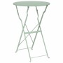 Conjunto de Bistro Plegable 3 pcs Verde Espuma de Mar Acero en Conjuntos de jardín | Comprar online en Foru.es