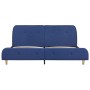 Estructura de cama de tela azul 180x200 cm de vidaXL, Camas y somieres - Ref: Foro24-280930, Precio: 206,23 €, Descuento: %