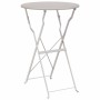 Conjunto de Bistro Plegable 3 pcs Beige Acero en Conjuntos de jardín | Comprar online en Foru.es