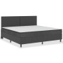 Estructura de cama Box Spring tela gris 200x200 cm de vidaXL, Camas y somieres - Ref: Foro24-287467, Precio: 174,55 €, Descue...