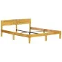 Estructura de cama de madera maciza de mango 180 cm de vidaXL, Camas y somieres - Ref: Foro24-288433, Precio: 205,98 €, Descu...