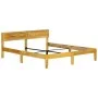 Estructura de cama de madera maciza de mango 180 cm de vidaXL, Camas y somieres - Ref: Foro24-288433, Precio: 205,98 €, Descu...