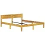 Estructura de cama de madera maciza de mango 180 cm de vidaXL, Camas y somieres - Ref: Foro24-288433, Precio: 205,98 €, Descu...