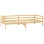 Sofá cama con colchón madera de pino maciza 90x200 cm de vidaXL, Camas y somieres - Ref: Foro24-3083559, Precio: 278,18 €, De...