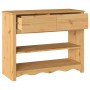 Mesa Consola con cajón Drammen Roble 89,5 x 37 x 73 cm en Mesas consola | Comprar online en Foru.es