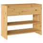 Mesa Consola con cajón Drammen Roble 89,5 x 37 x 73 cm en Mesas consola | Comprar online en Foru.es