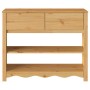 Mesa Consola con cajón Drammen Roble 89,5 x 37 x 73 cm en Mesas consola | Comprar online en Foru.es