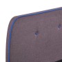 Estructura de cama de tela gris topo 180x200 cm de vidaXL, Camas y somieres - Ref: Foro24-280940, Precio: 146,08 €, Descuento: %