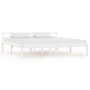 Estructura de cama de madera maciza de pino blanco 180x200 cm de vidaXL, Camas y somieres - Ref: Foro24-283189, Precio: 162,1...