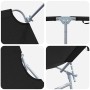 Tumbona 2 pcs Negro 58 x 188 x 77 cm Poliéster en Tumbonas | Comprar online en Foru.es