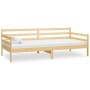 Sofá cama con colchón madera de pino maciza 90x200 cm de vidaXL, Camas y somieres - Ref: Foro24-3083584, Precio: 286,70 €, De...