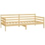 Sofá cama con colchón madera de pino maciza 90x200 cm de vidaXL, Camas y somieres - Ref: Foro24-3083579, Precio: 217,28 €, De...
