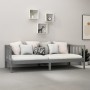 Sofá cama con colchón madera de pino maciza gris 90x200 cm de vidaXL, Camas y somieres - Ref: Foro24-3083611, Precio: 297,89 ...