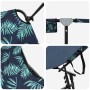 Tumbona plegable Multicolor 190 x 57 x 81 cm oxford en Tumbonas | Comprar online en Foru.es