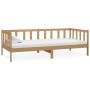 Sofá cama y colchón madera pino maciza marrón miel 90x200 cm de vidaXL, Camas y somieres - Ref: Foro24-3083617, Precio: 297,6...