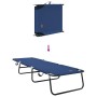Tumbona plegable Azul 188 x 57 x 86.5 cm Poliéster en Tumbonas | Comprar online en Foru.es