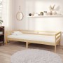 Sofá cama con colchón madera de pino maciza 90x200 cm de vidaXL, Camas y somieres - Ref: Foro24-3083554, Precio: 212,96 €, De...