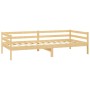 Sofá cama con colchón madera de pino maciza 90x200 cm de vidaXL, Camas y somieres - Ref: Foro24-3083569, Precio: 254,85 €, De...