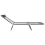 Tumbona plegable Gris 182 x 55 x 85,5 cm Textileno en Tumbonas | Comprar online en Foru.es