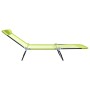 Tumbona plegable 2 pcs Verde 182 x 55 x 85.5 cm Textileno en Tumbonas | Comprar online en Foru.es