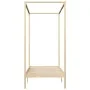 Estructura de cama con dosel madera maciza pino 90x200 cm de vidaXL, Camas y somieres - Ref: Foro24-283250, Precio: 156,07 €,...