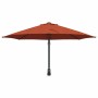Sombrilla de jardín Terracota 248 x 248 x 148 cm en Sombrillas | Comprar online en Foru.es