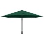 Sombrilla de jardín Verde 248 x 248 x 148 cm Poliéster y Acero en Sombrillas | Comprar online en Foru.es