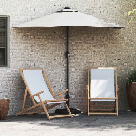 Parasol de jardín Arena 294 x 150 x 223 cm tela en Sombrillas | Comprar online en Foru.es