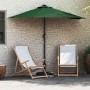 Parasol de jardín Verde 294 x 150 x 223 cm tela en Sombrillas | Comprar online en Foru.es